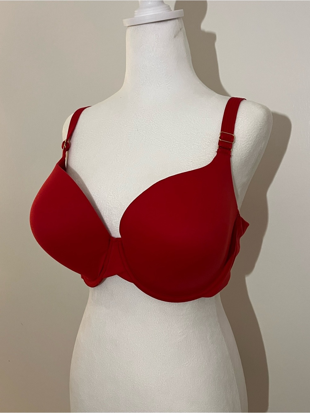 Everyday Red Smooth T-Shirt Bra - Comfortable Support